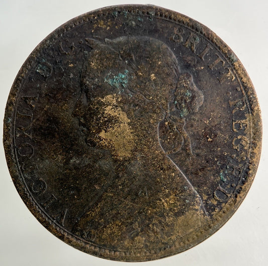 1861 Victoria Half - Penny Coin | Collectable Grade
