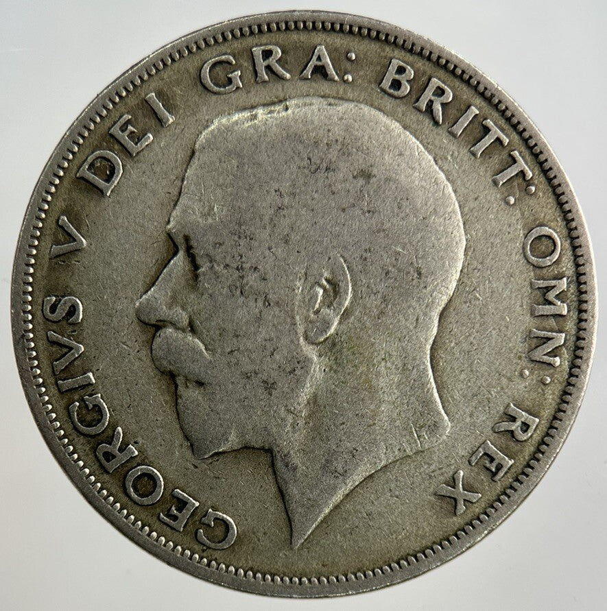 1921 George V Half - Crown Silver Coin | Collectable Grade