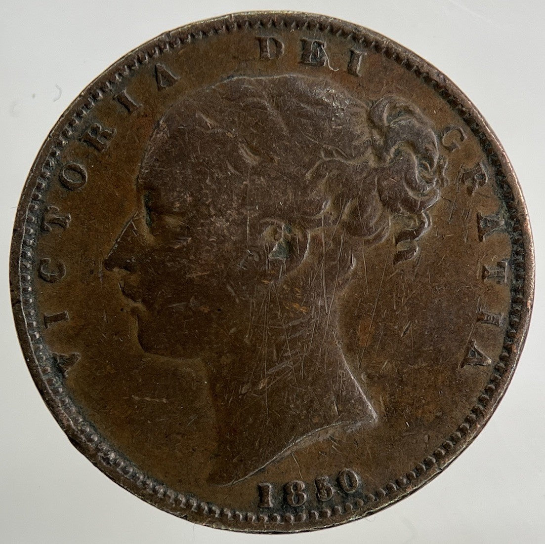 1850 Victoria Farthing Coin | Collectable Grade