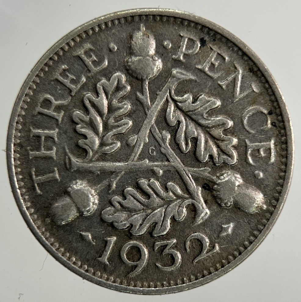 1932 George V Threepence Silver Coin | Collectable Grade