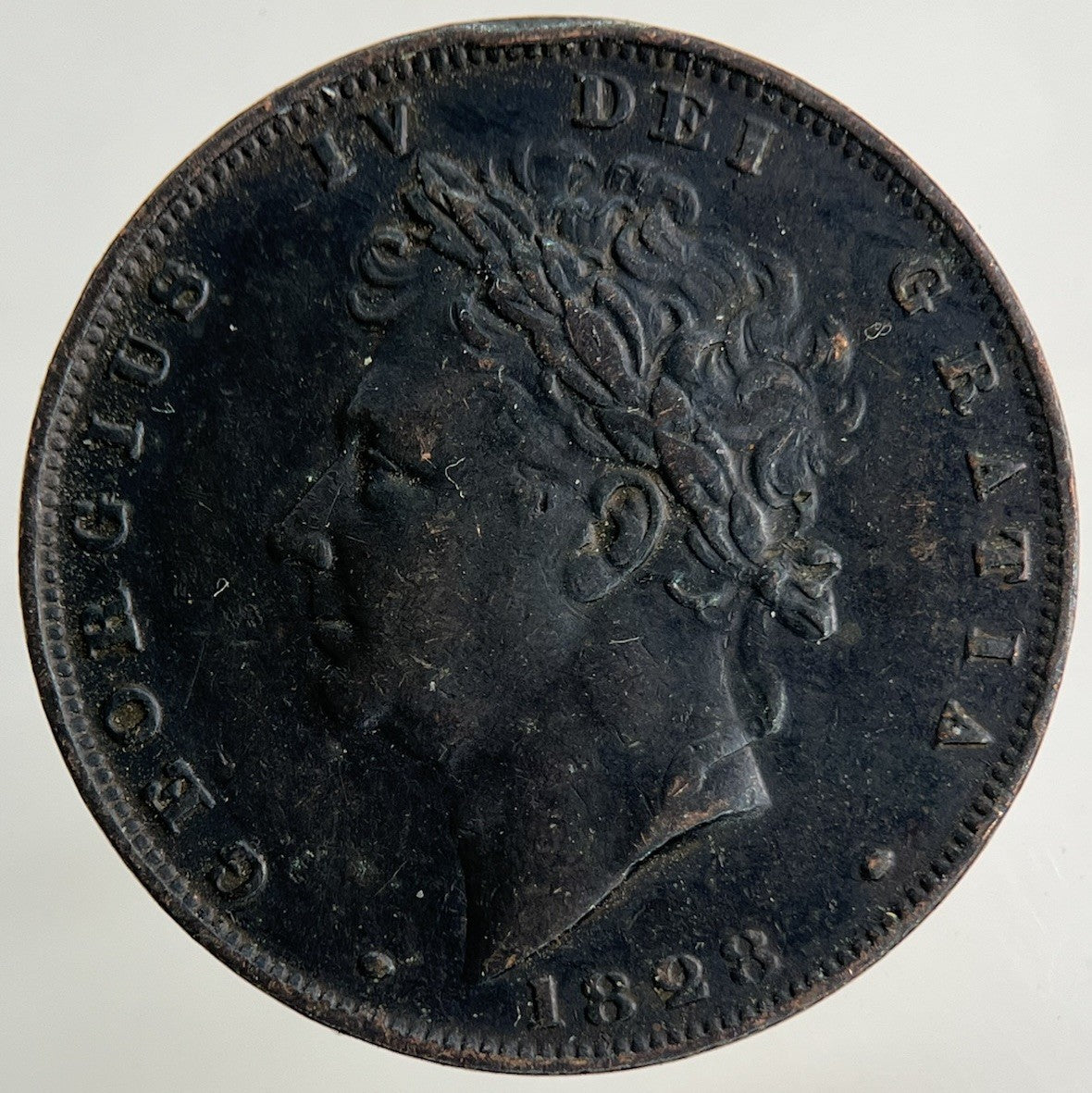 1828 George IV Farthing Coin | Fine Collectable Grade