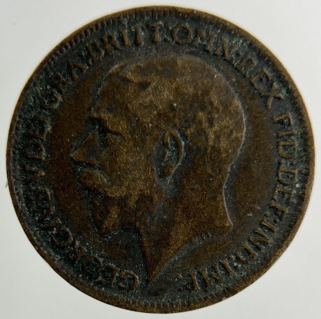 1917 George V Farthing Coin | Collectable Grade