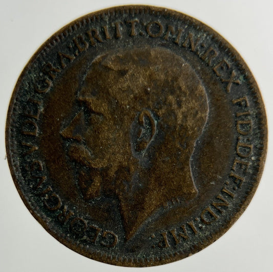 1917 George V Farthing Coin | Collectable Grade
