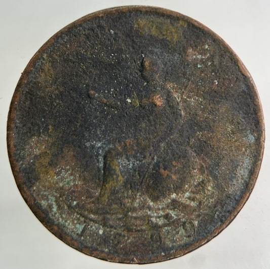 1799 George III 3rd Half - Penny Coin | Fair Grade
