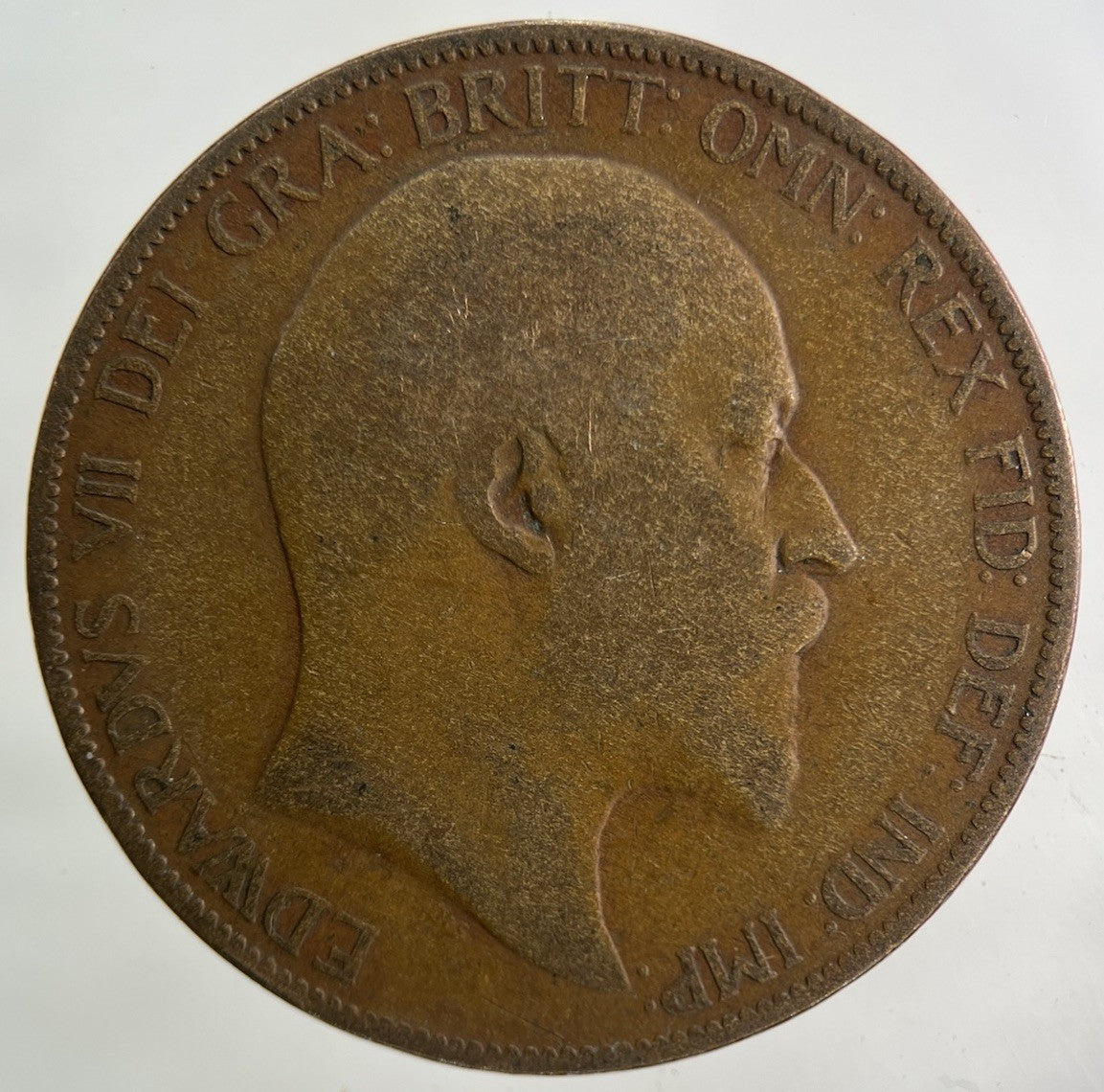 1906 Edward VII One Penny Coin | Collectable Grade