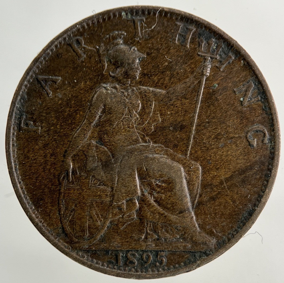 1895 Victoria Farthing Coin | Fine Collectable Grade