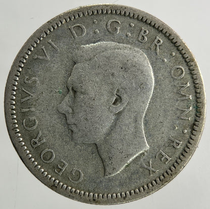 1938 George VI Sixpence Silver Coin | Collectable Grade