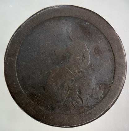 1797 George III 3rd Cartwheel One Penny Coin | Fair Grade