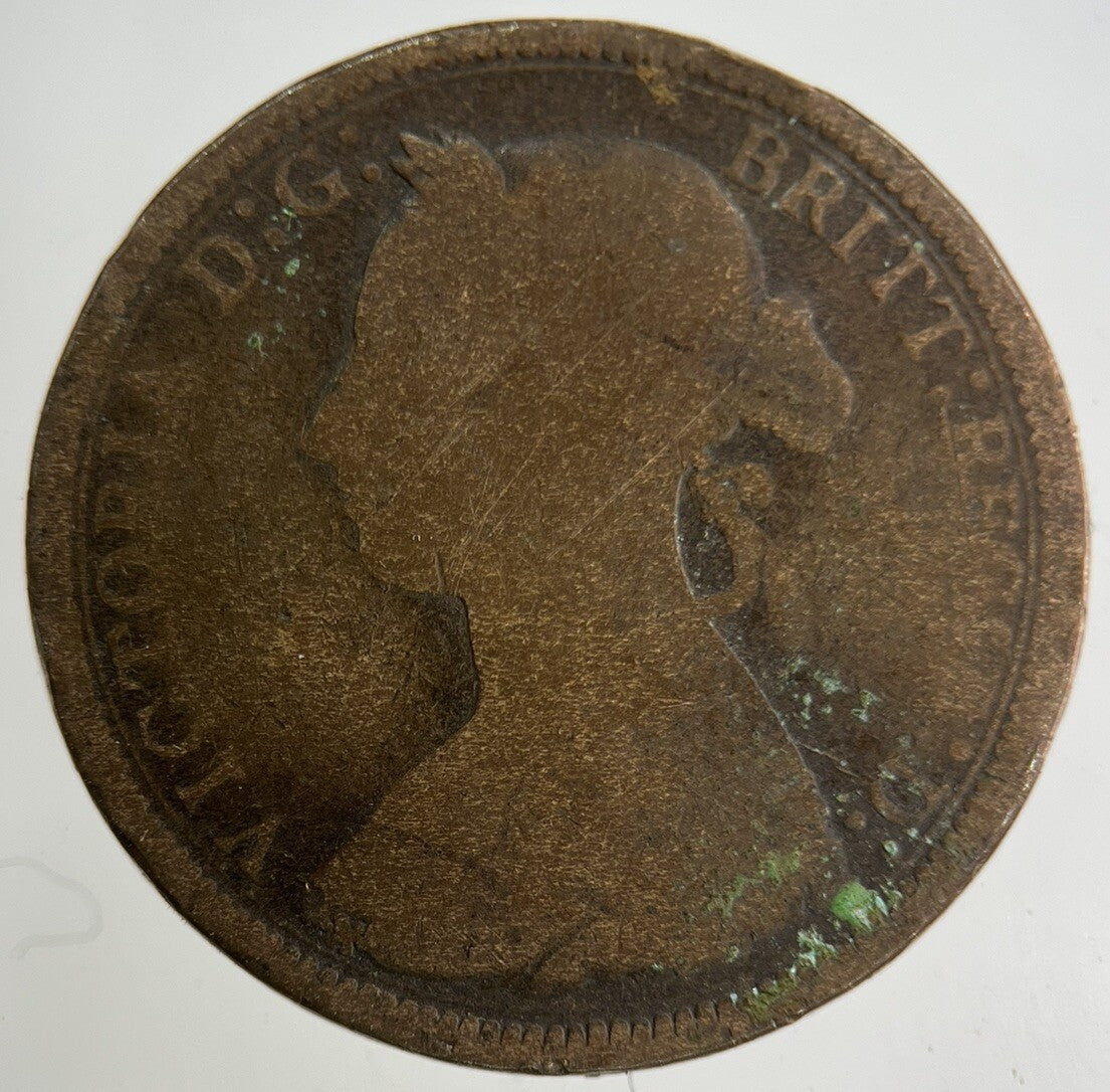 1891 Victoria Half - Penny Coin | Collectable Grade