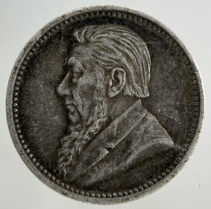 1896 South Africa Threepence Silver Coin | Fine Collectable Grade