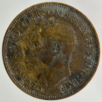 1939 George VI Wren Farthing Coin | Collectable Grade