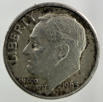 1963 US USA Roosevelt Dime Silver Coin | Collectable Grade