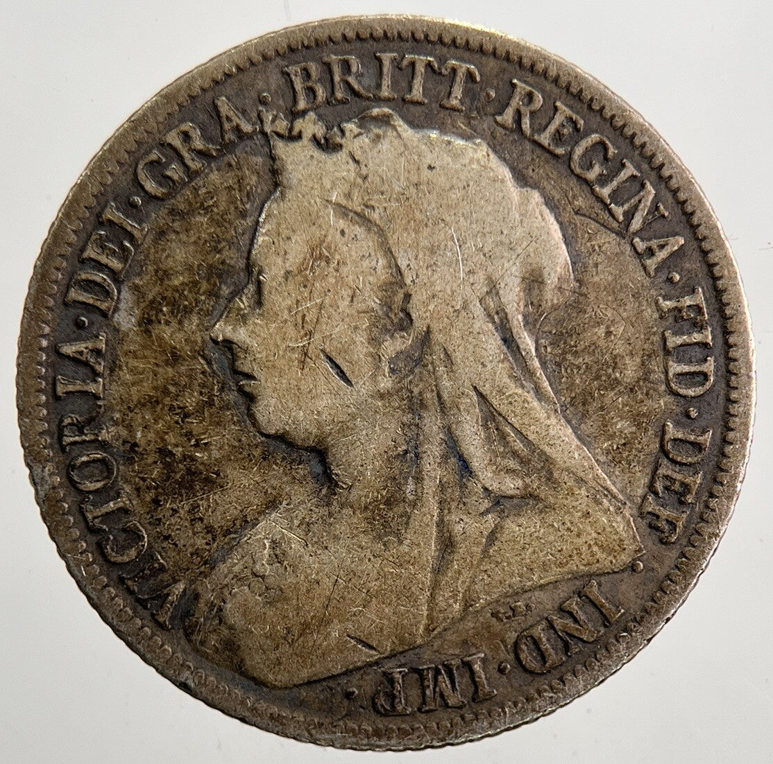 1898 Victoria Shilling Silver Coin | Fine Collectable Grade