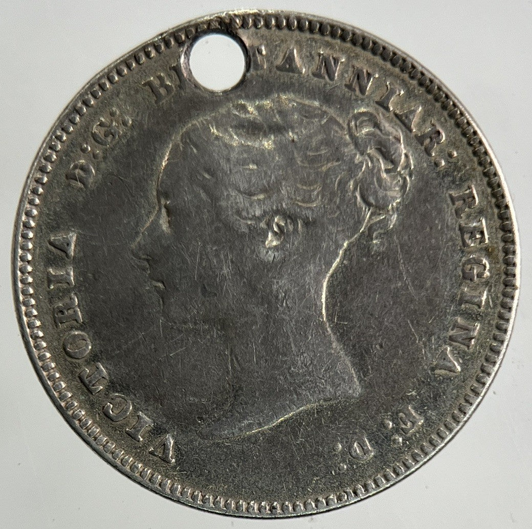 British Engraved Victoria Maundy Four - Pence Silver Coin | Collectable Grade
