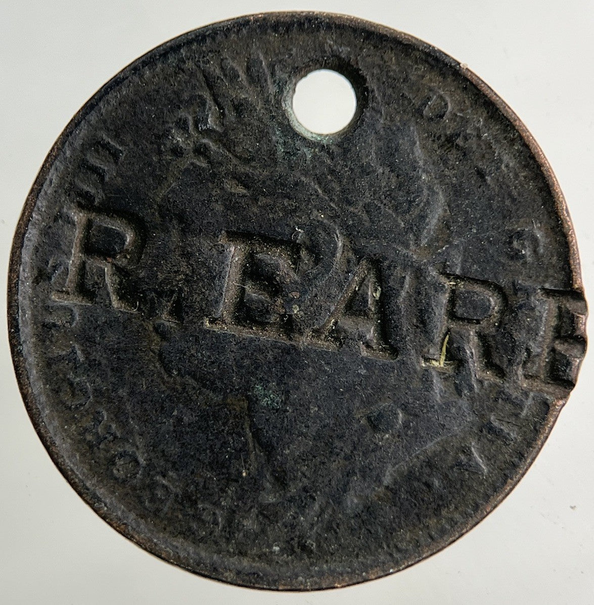 1821 Stamped George IV Farthing Coin | Collectable Grade