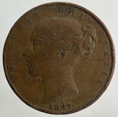 1847 Victoria Farthing Coin | Collectable Grade
