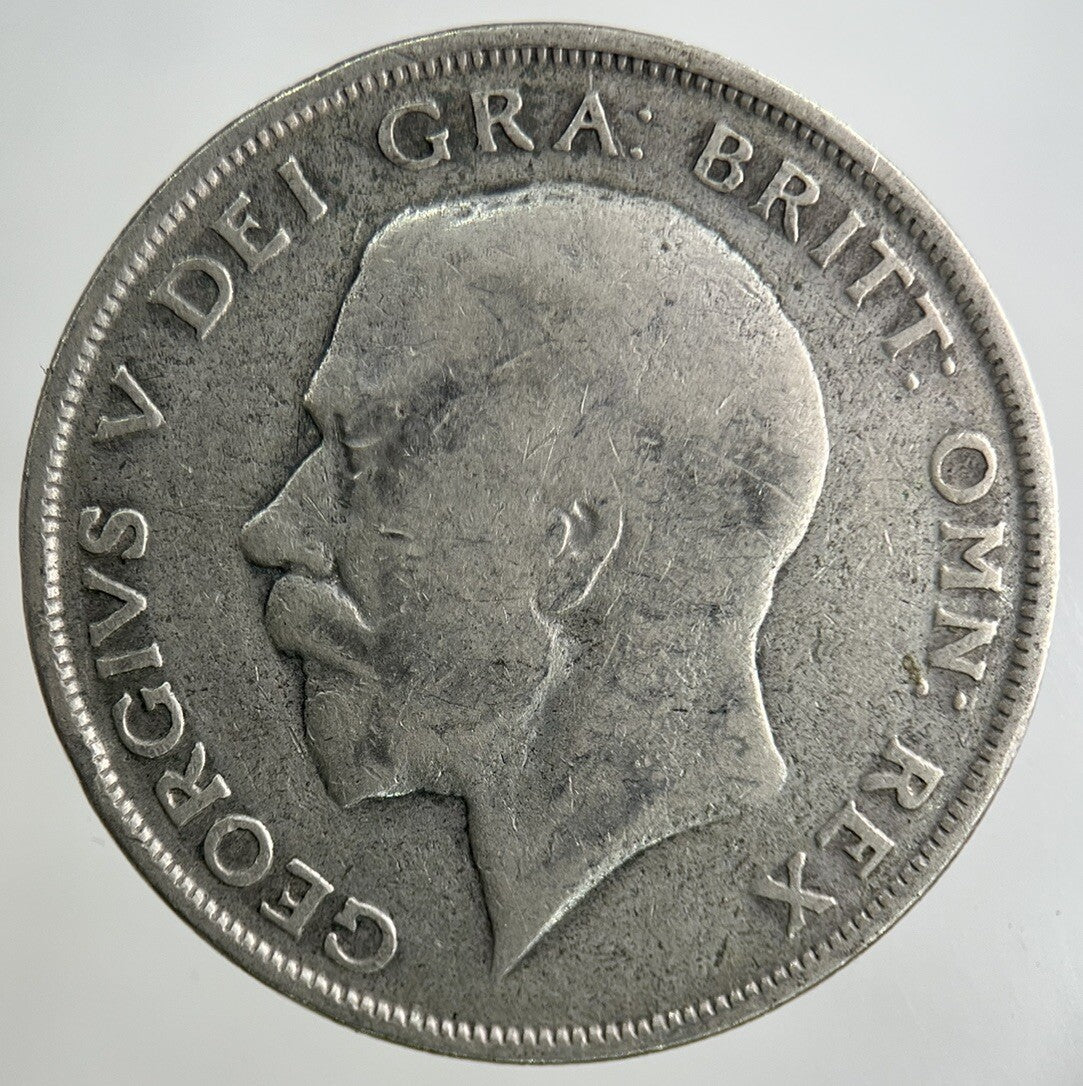 1923 George V Half - Crown Silver Coin | Fine Collectable Grade