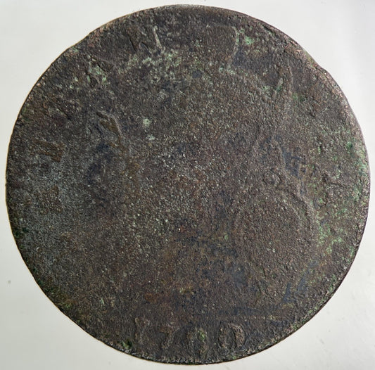 1700 William III 3rd Half - Penny Coin | Fair Grade