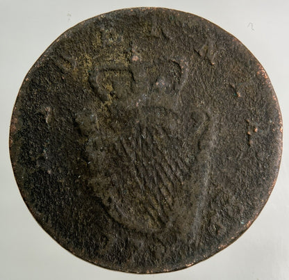 1766 Irish Half - Penny Coin | Collectable Grade