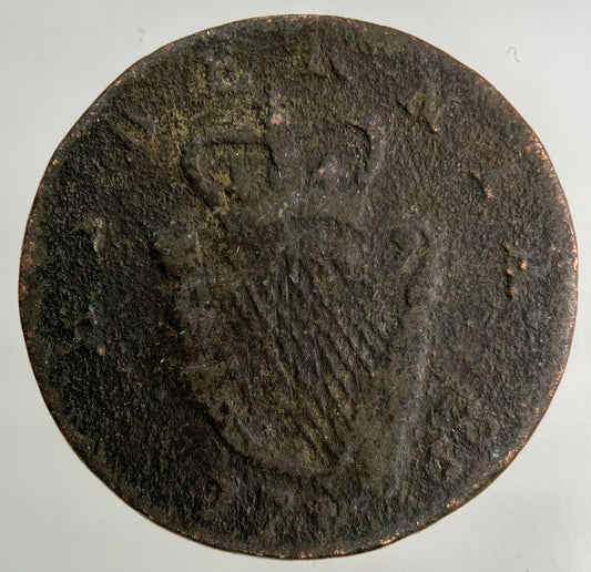 1766 Irish Half - Penny Coin | Collectable Grade