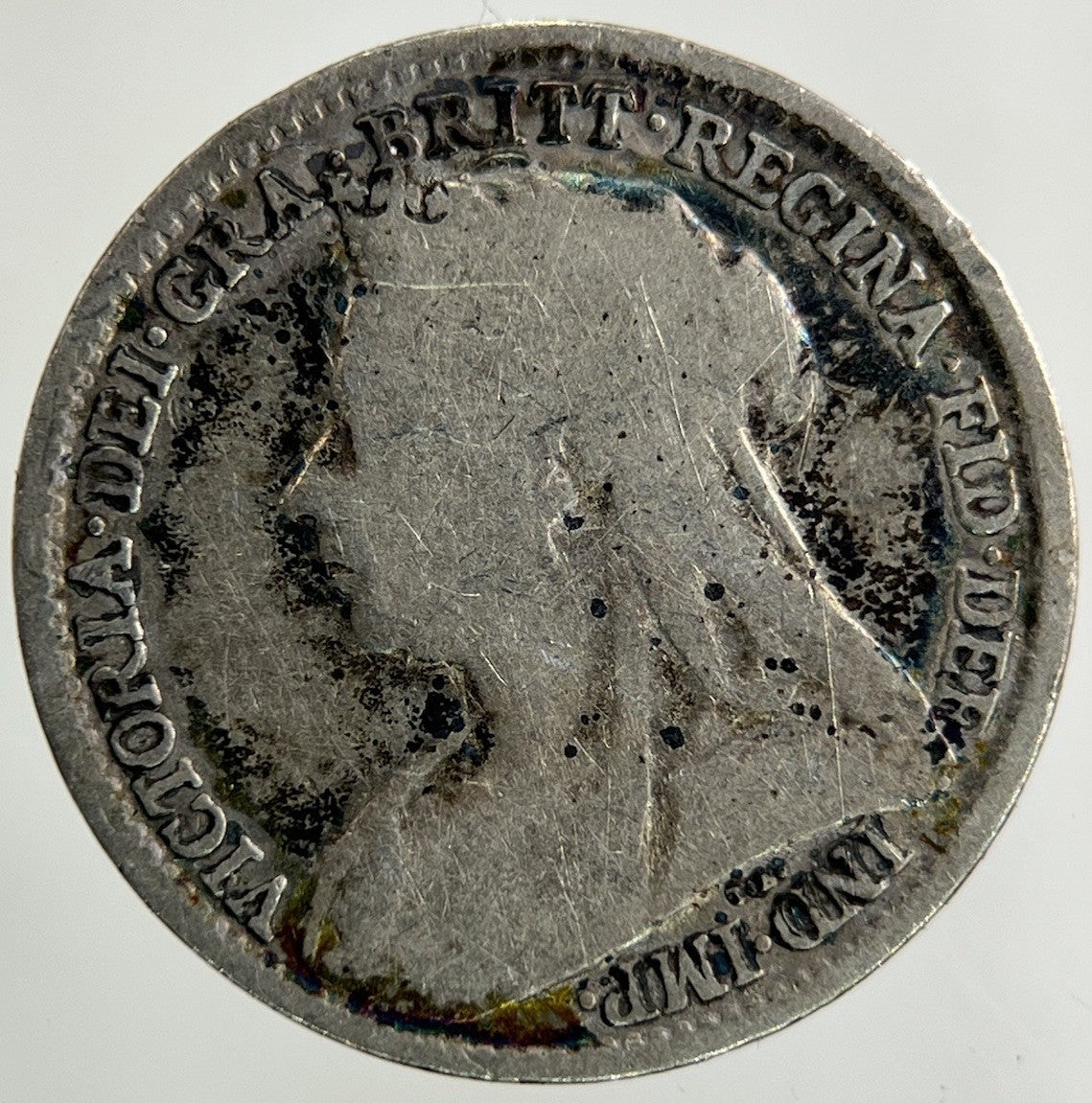 1895 Victoria Threepence Silver Coin | Collectable Grade