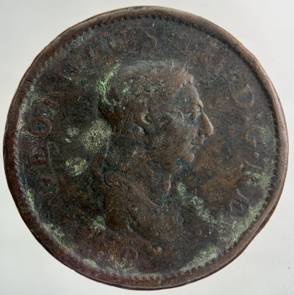 1807 George III 3rd One Penny Coin | Collectable Grade