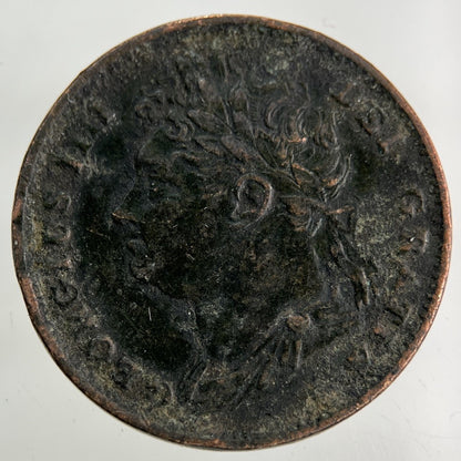 1826 George IV Farthing Coin | Fine Collectable Grade