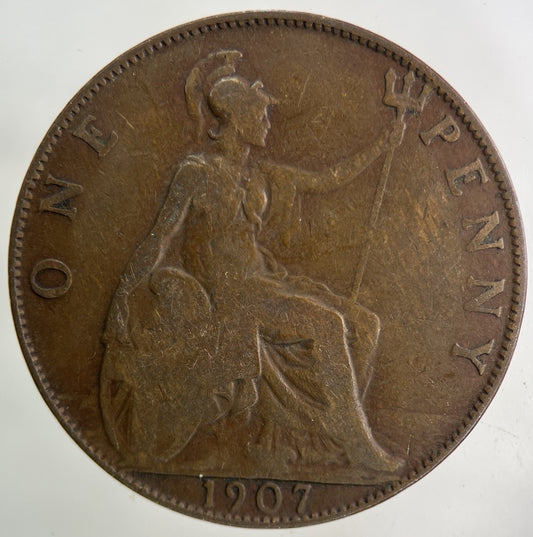 1907 Edward VII One Penny Coin | Collectable Grade