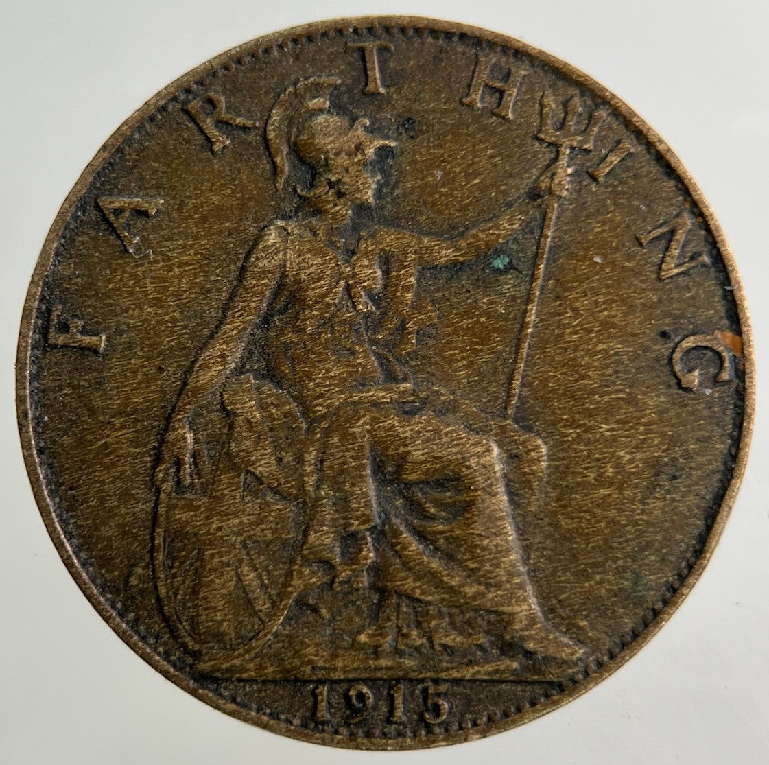 1915 George V Farthing Coin | Collectable Grade