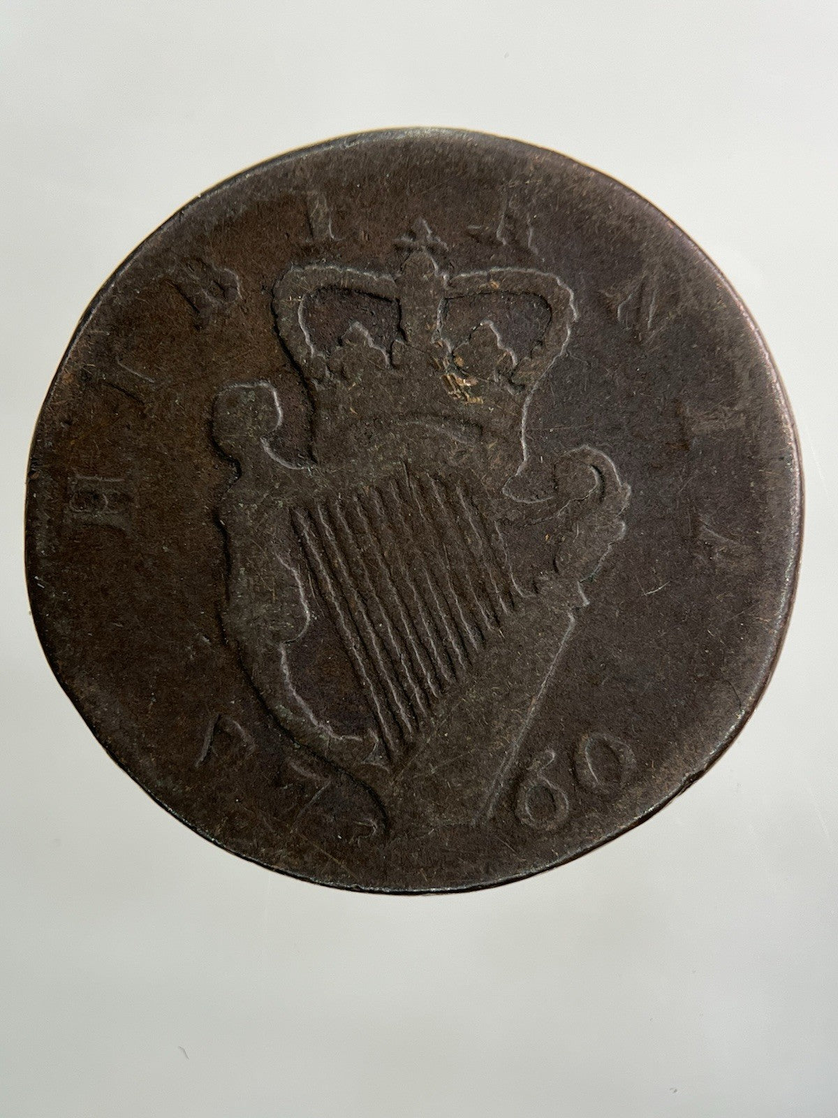 1760 Irish Farthing Coin | Collectable Grade