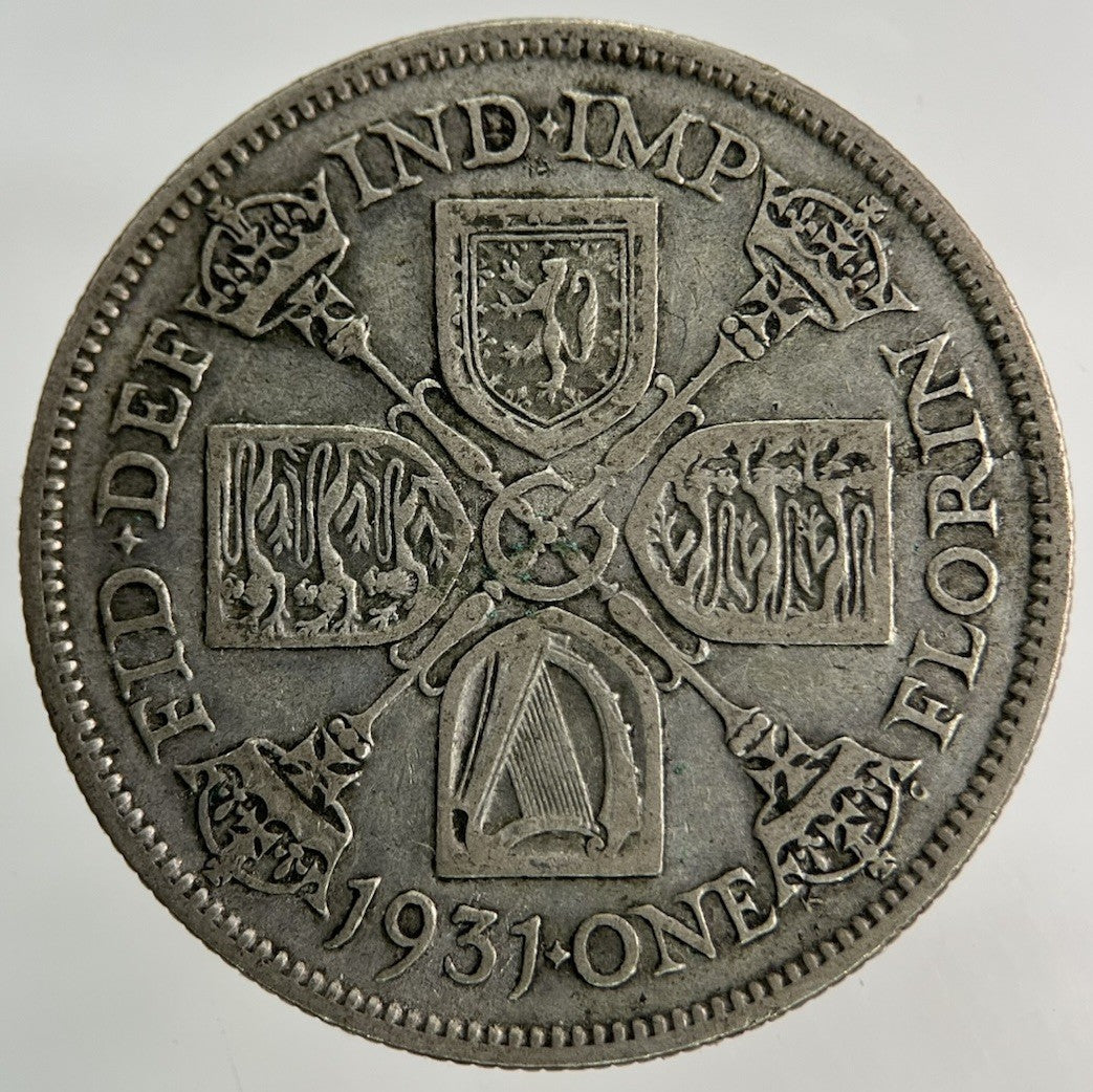 1931 George V Florin Silver Coin | Collectable Grade