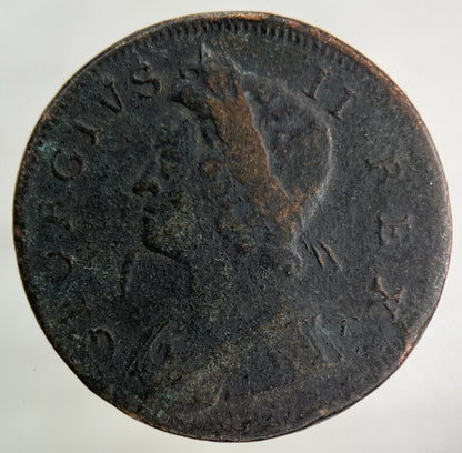 1739 George II 2nd Half - Penny Coin | Fine Collectable Grade