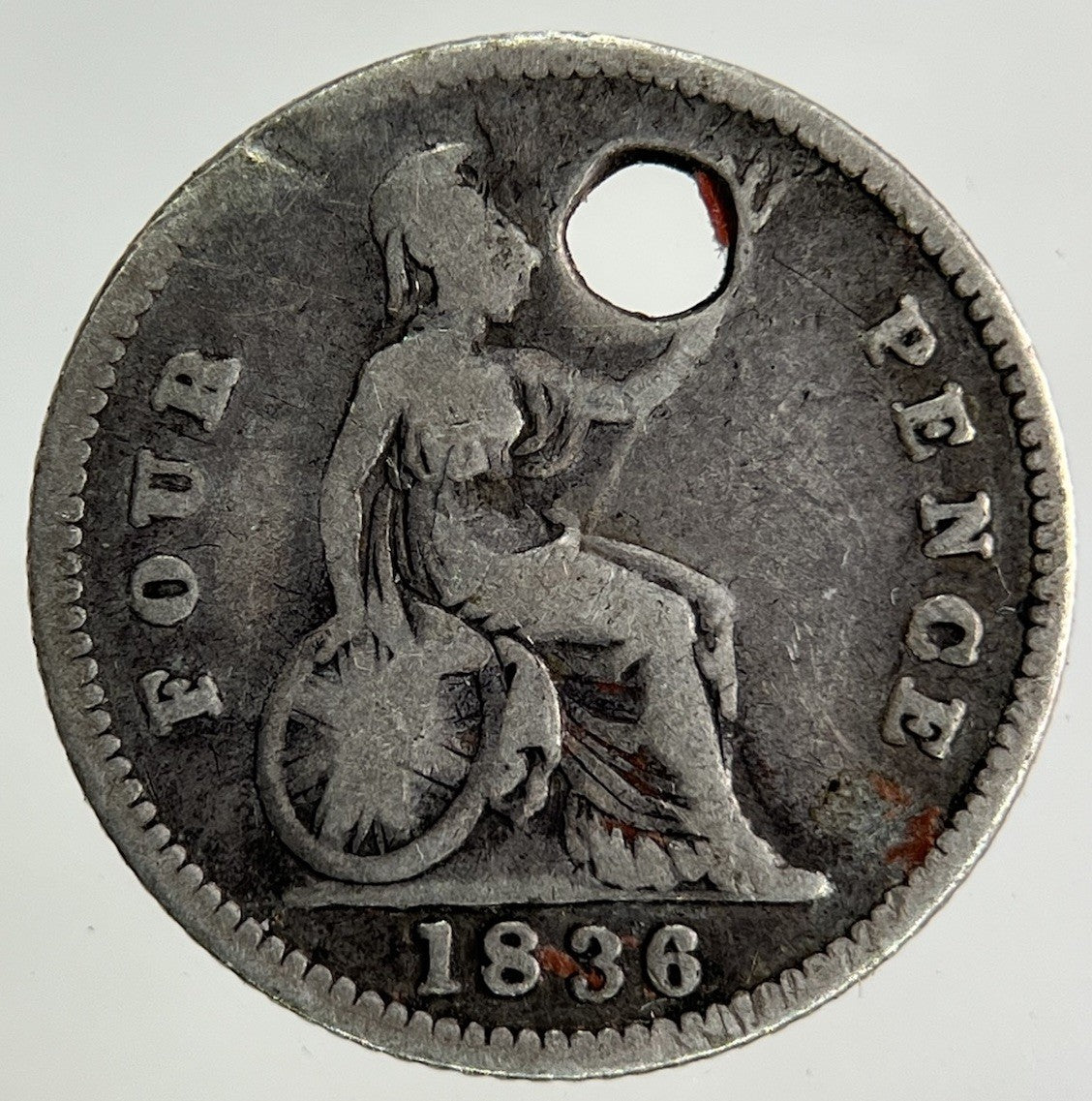 1836 William IV Groat Four - Pence Silver Coin | Collectable Grade