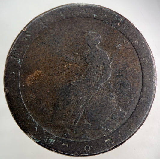 1797 George III 3rd Cartwheel One Penny Coin | Collectable Grade