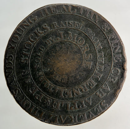 1796 Industry Leads To Honour Half - Penny Token Coin | Fine Collectable Grade