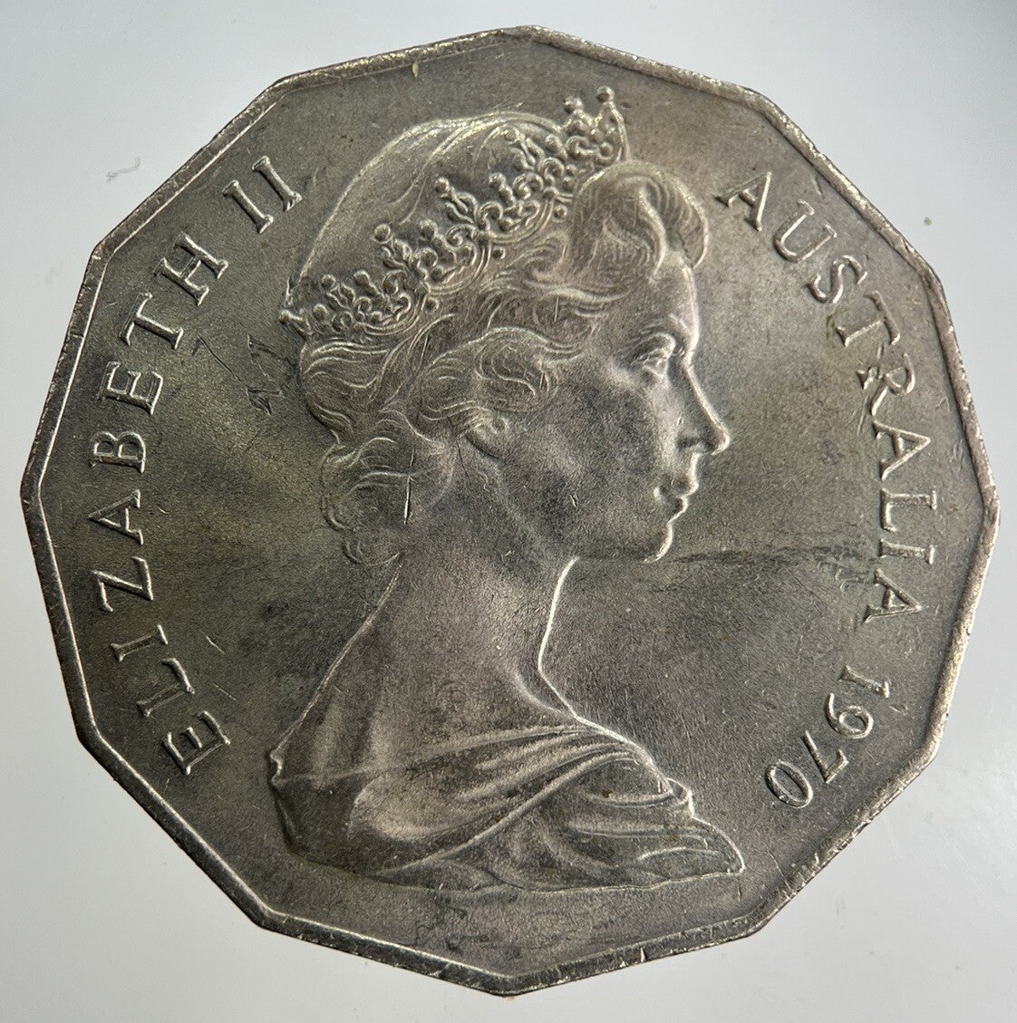 1970 Australia 50 Cents Coin | Fine Collectable Grade
