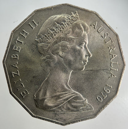 1970 Australia 50 Cents Coin | Fine Collectable Grade