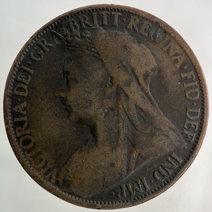 1901 Victoria One Penny Coin | Collectable Grade