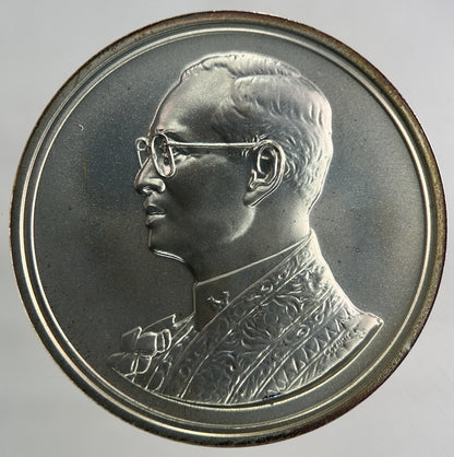 2006 Thailand Thai Rama IX 60th Accession Silver Coin | Very Fine Grade