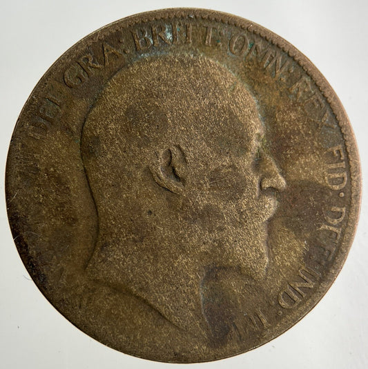 1909 Edward VII Half - Penny Coin | Collectable Grade