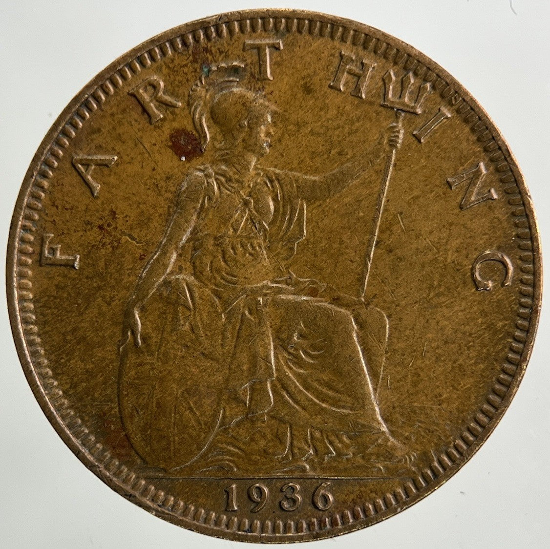 1936 George V Farthing Coin | Fine Collectable Grade