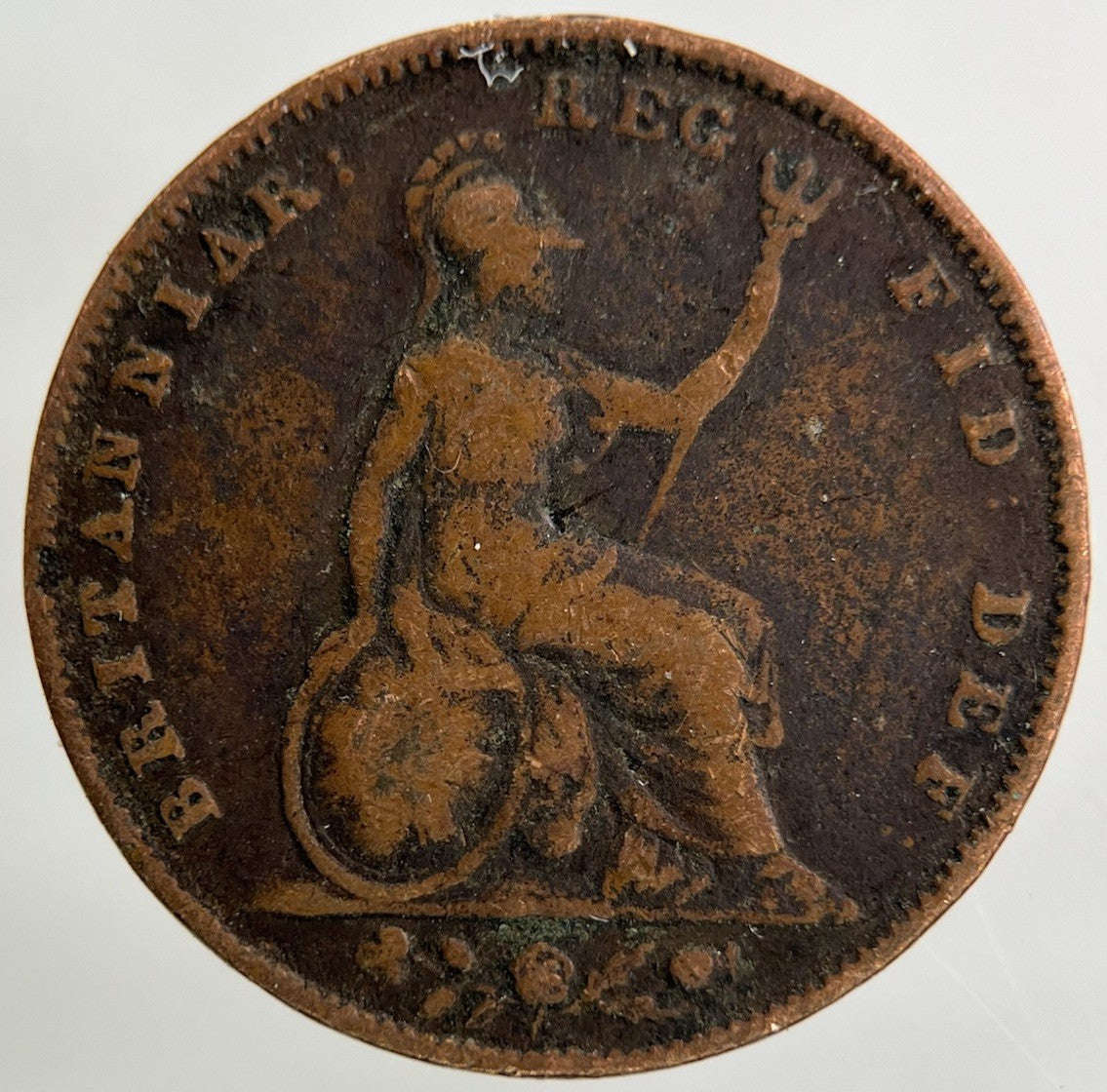 1848 Victoria Farthing Coin | Collectable Grade