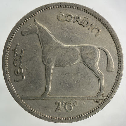 1962 Irish Half - Crown Coin | Fine Collectable Grade