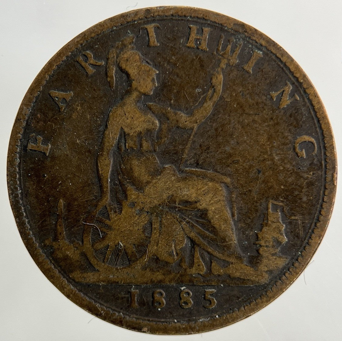1885 Victoria Farthing Coin | Collectable Grade