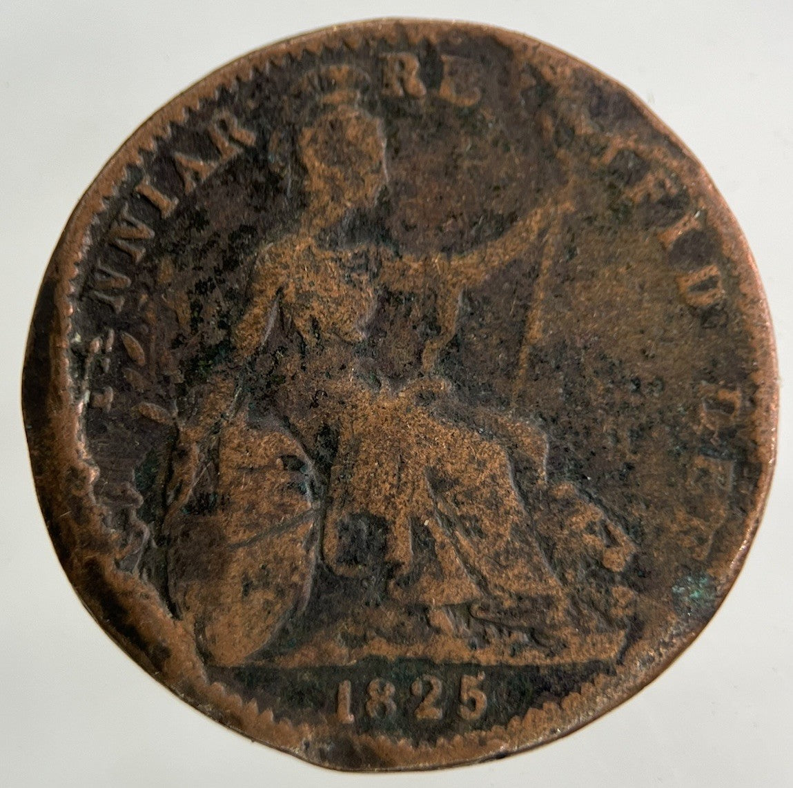 1825 George IV Farthing Coin | Collectable Grade