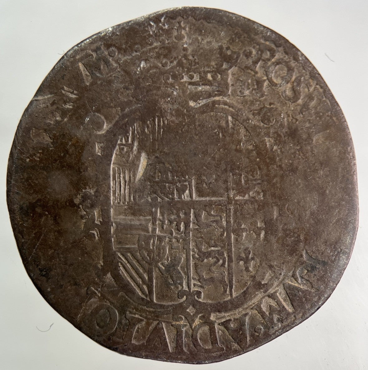 1554 Philip & Mary Shilling Hammered Silver Coin | Collectable Grade