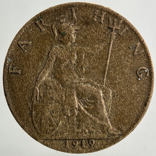1919 George V Farthing Coin | Collectable Grade