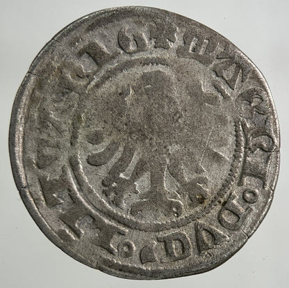 1495 - 1506 Lithuania / Poland Half Groschen Silver Coin | Collectable Grade