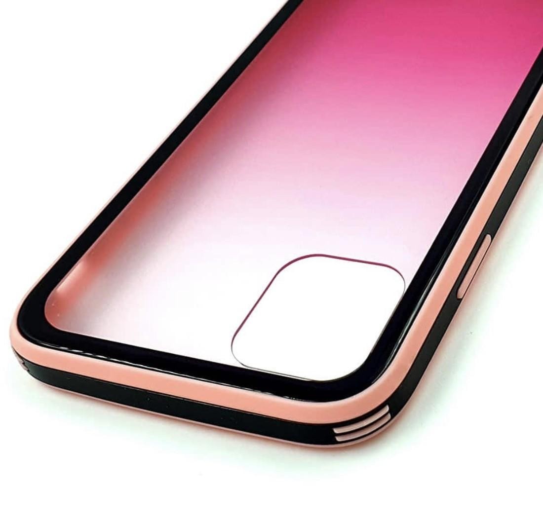iPhone 7 / 8 Pink Gradient Bumper Shockproof Protective Case