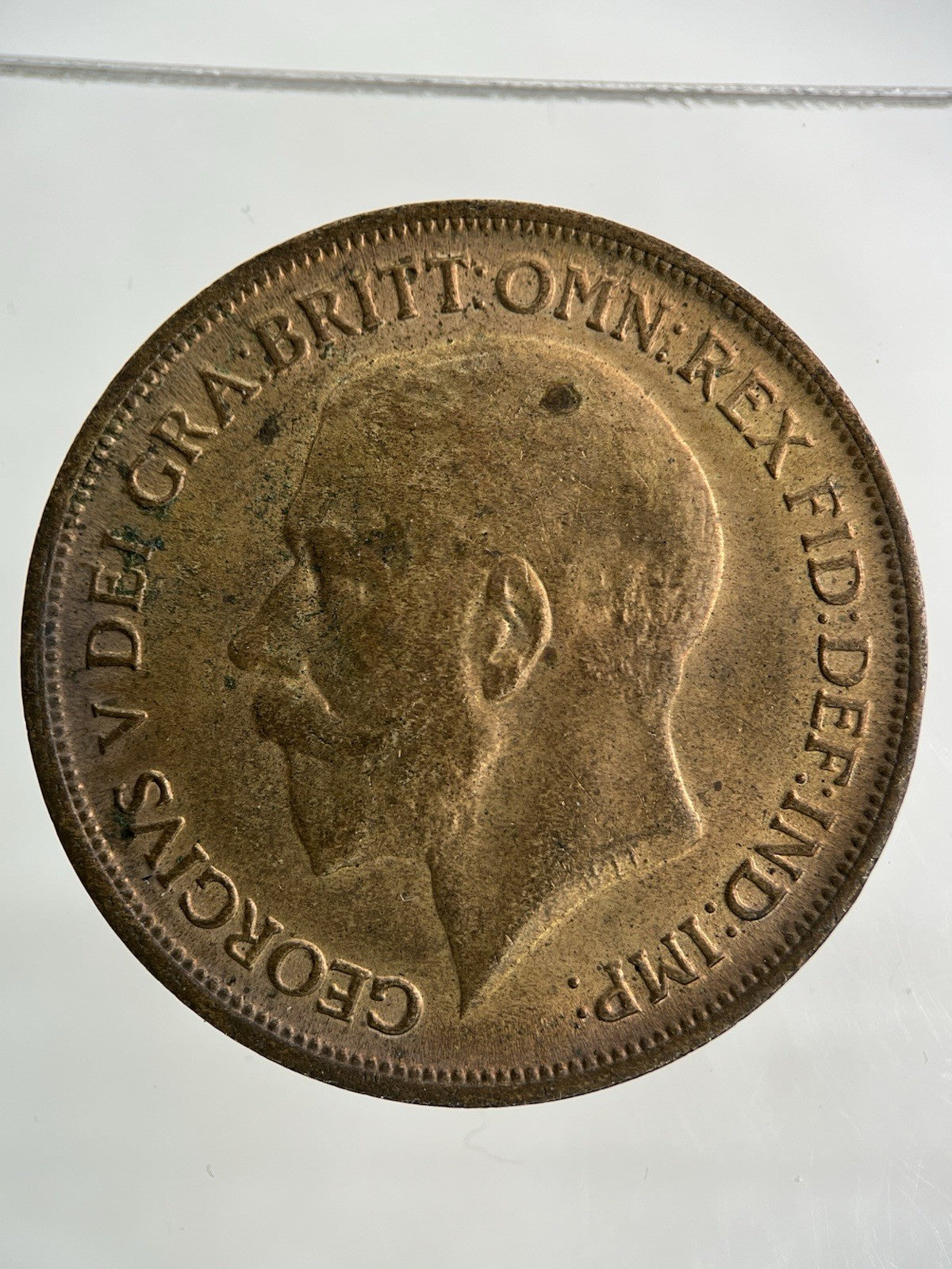 1918 George V One Penny Coin | Very High Grade